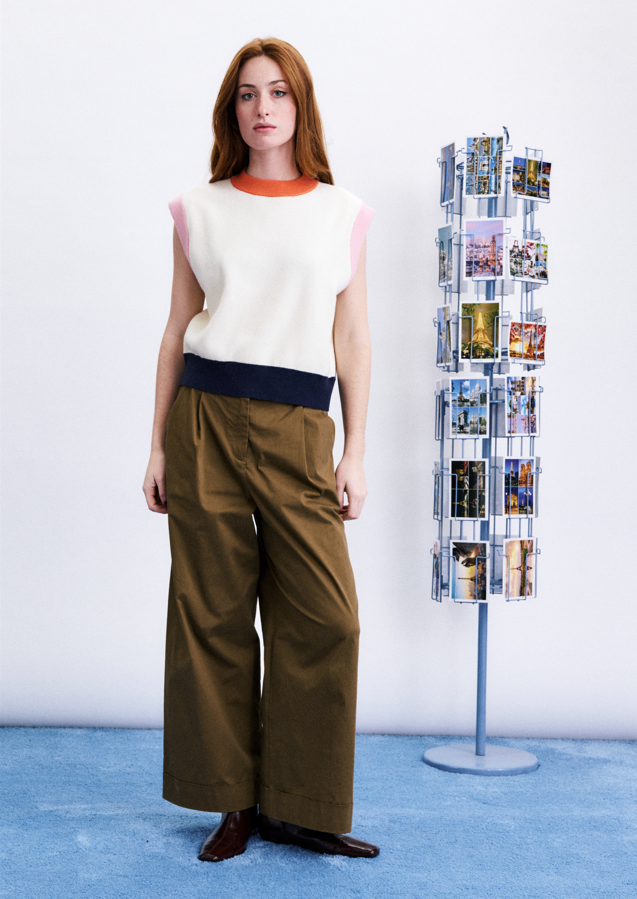 Frnch Norfolk Brown Trousers