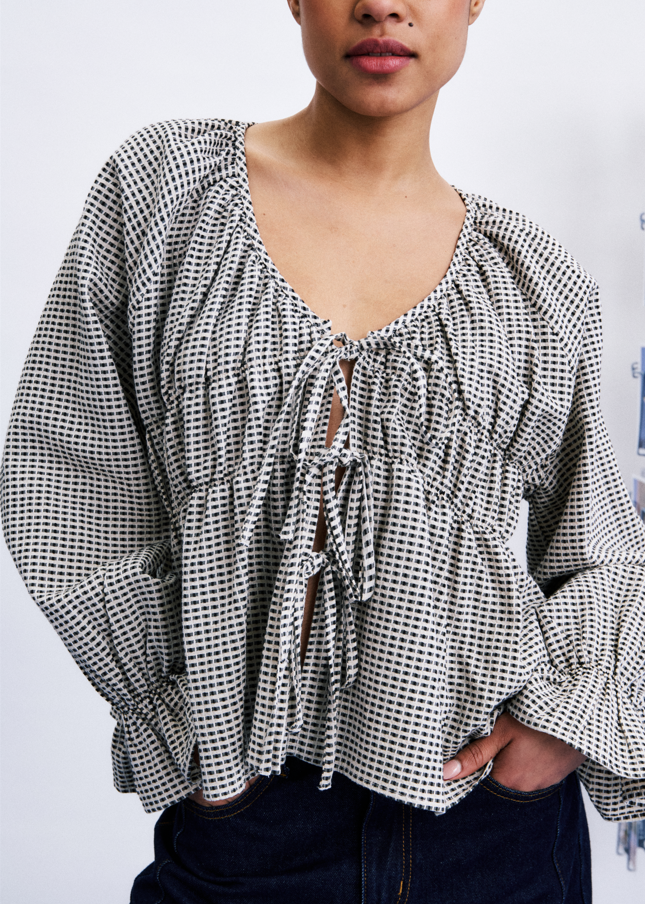 Frnch Harter Cream Top