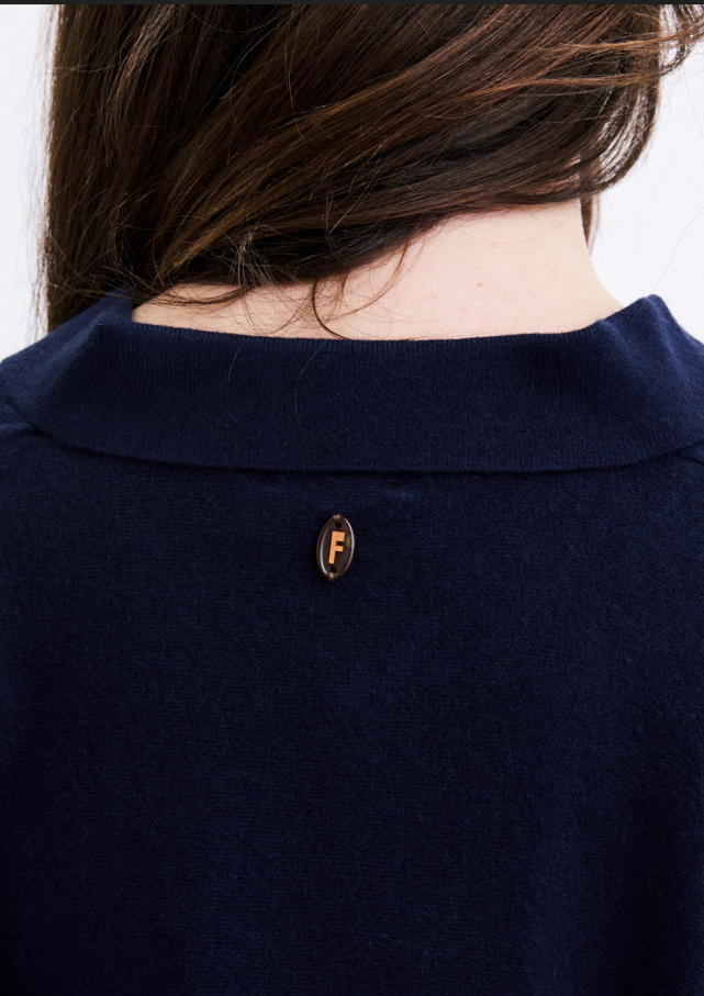 Frnch Bath Navy Polo