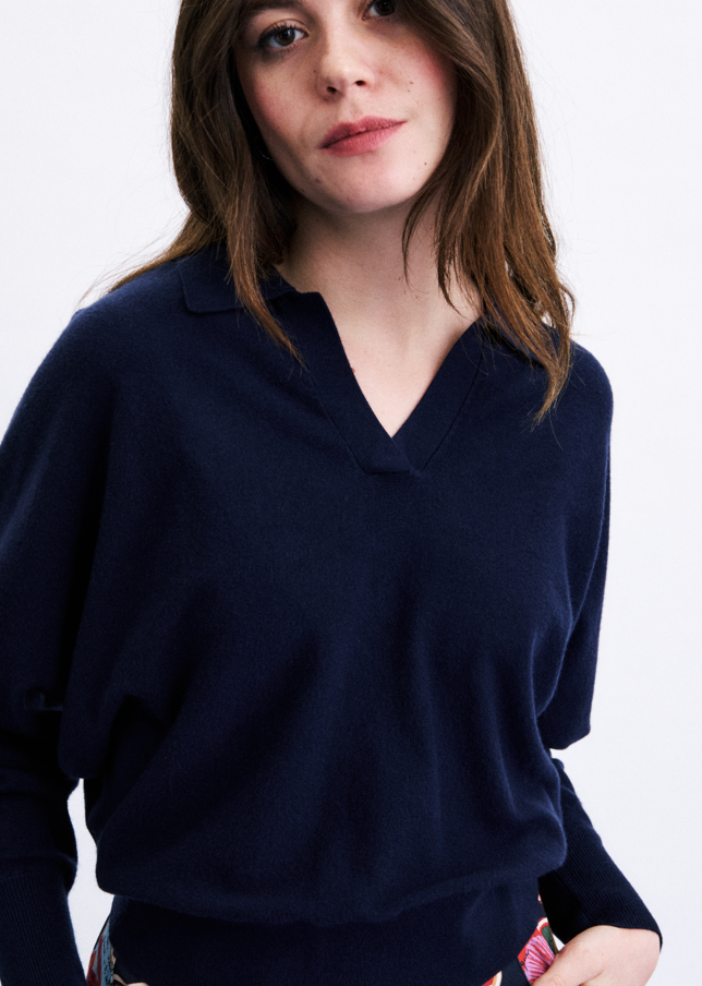 Frnch Bath Navy Polo