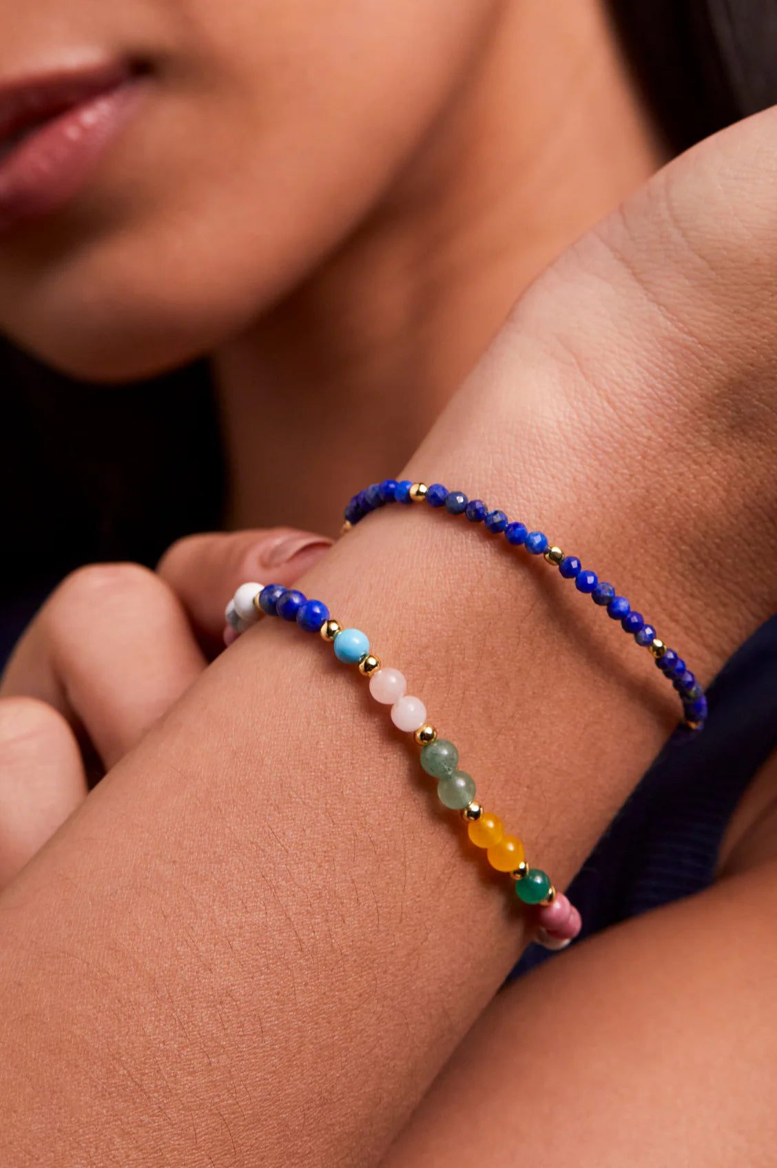 Estella Bartlett Amelia Lapis Lazuli Bracelet