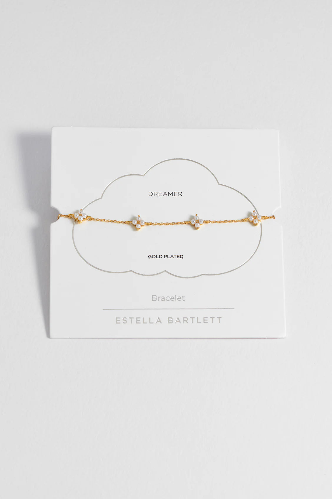 Estella Bartlet Pearl Multi Flower Bracelet
