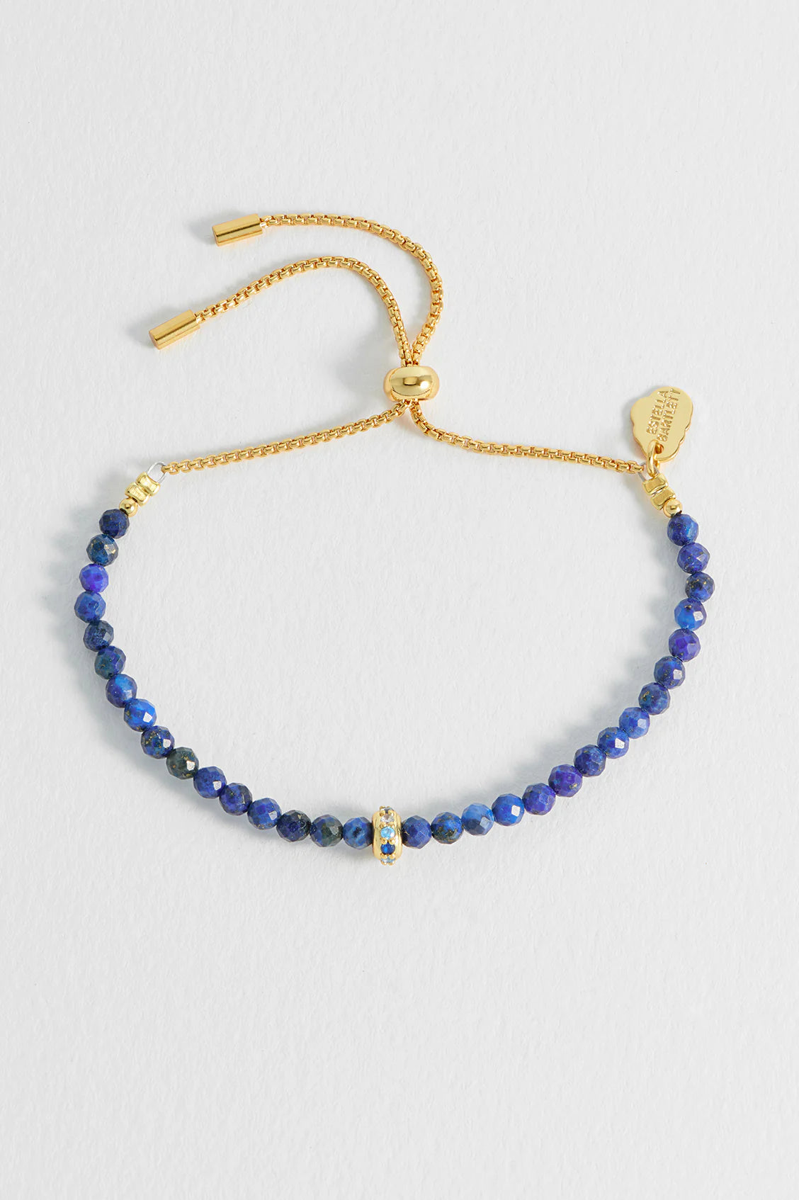 Estella Bartlett Lapis Lazuli CZ Disc Amelia Bracelet