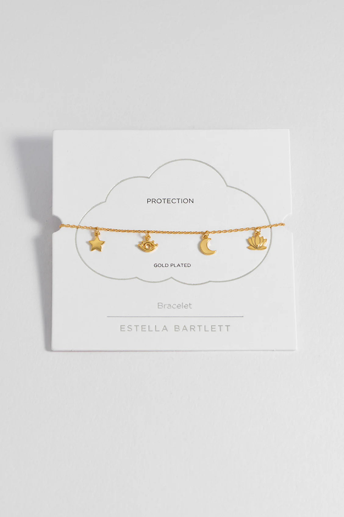 Estella Bartlett Evil Eye Moon and Stars Bracelet