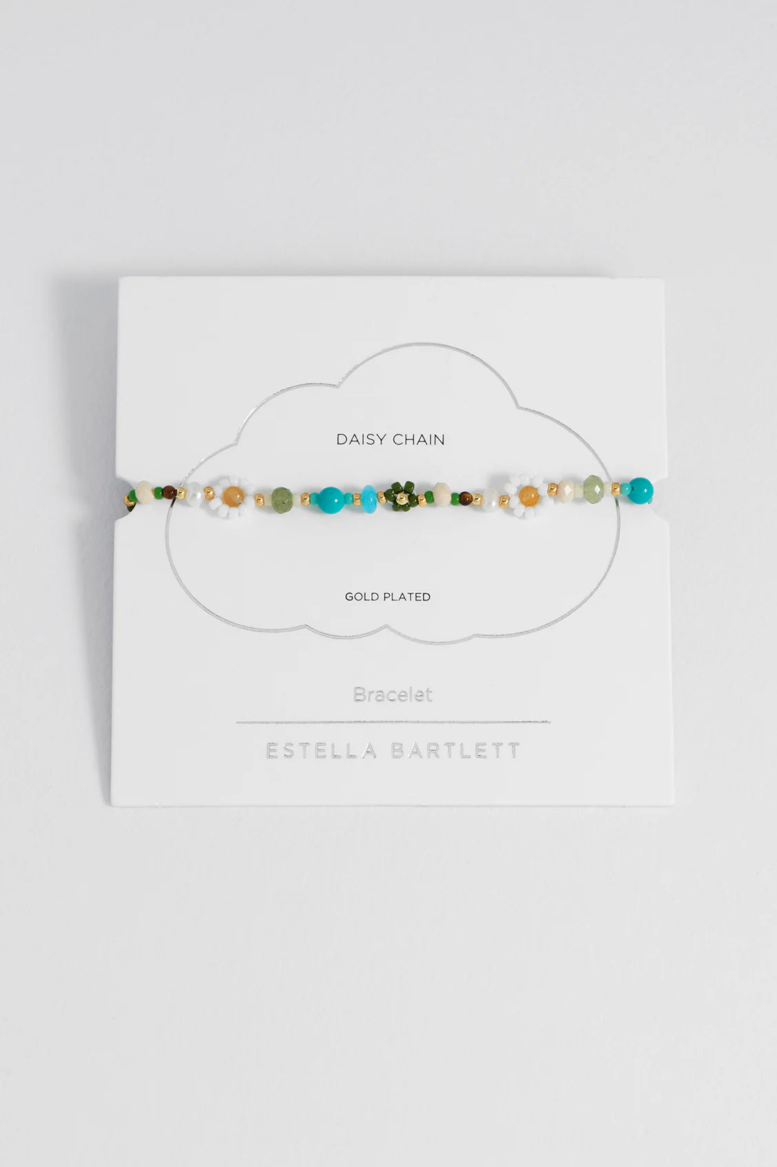 Estella Bartlett Green Flower Miyuki Bead Bracelet