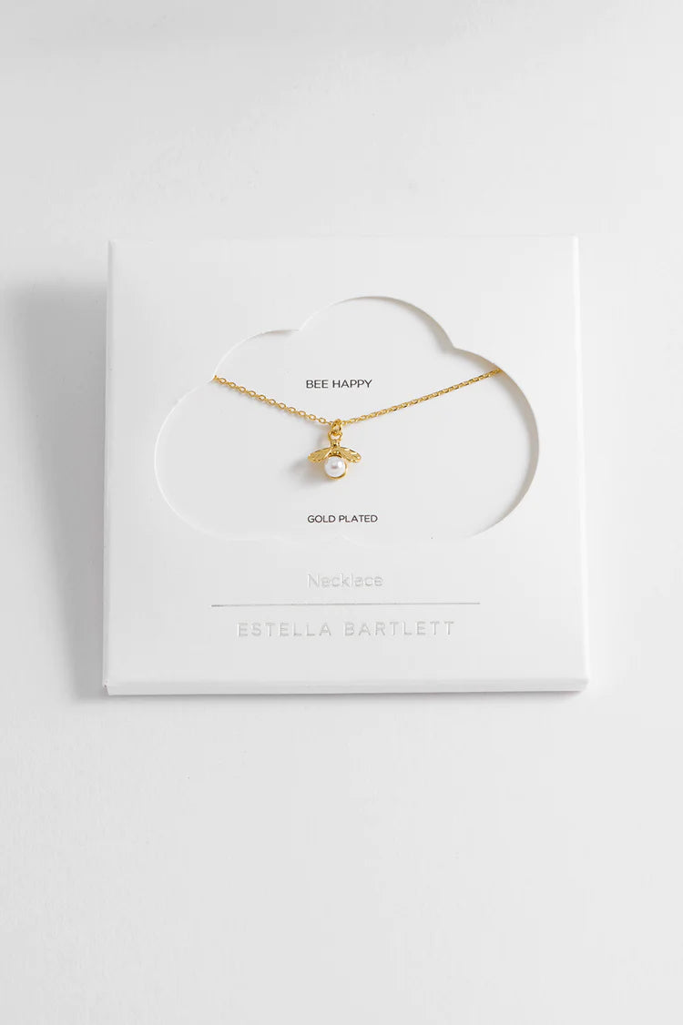 Estella Barlett Pearl Bee Necklace