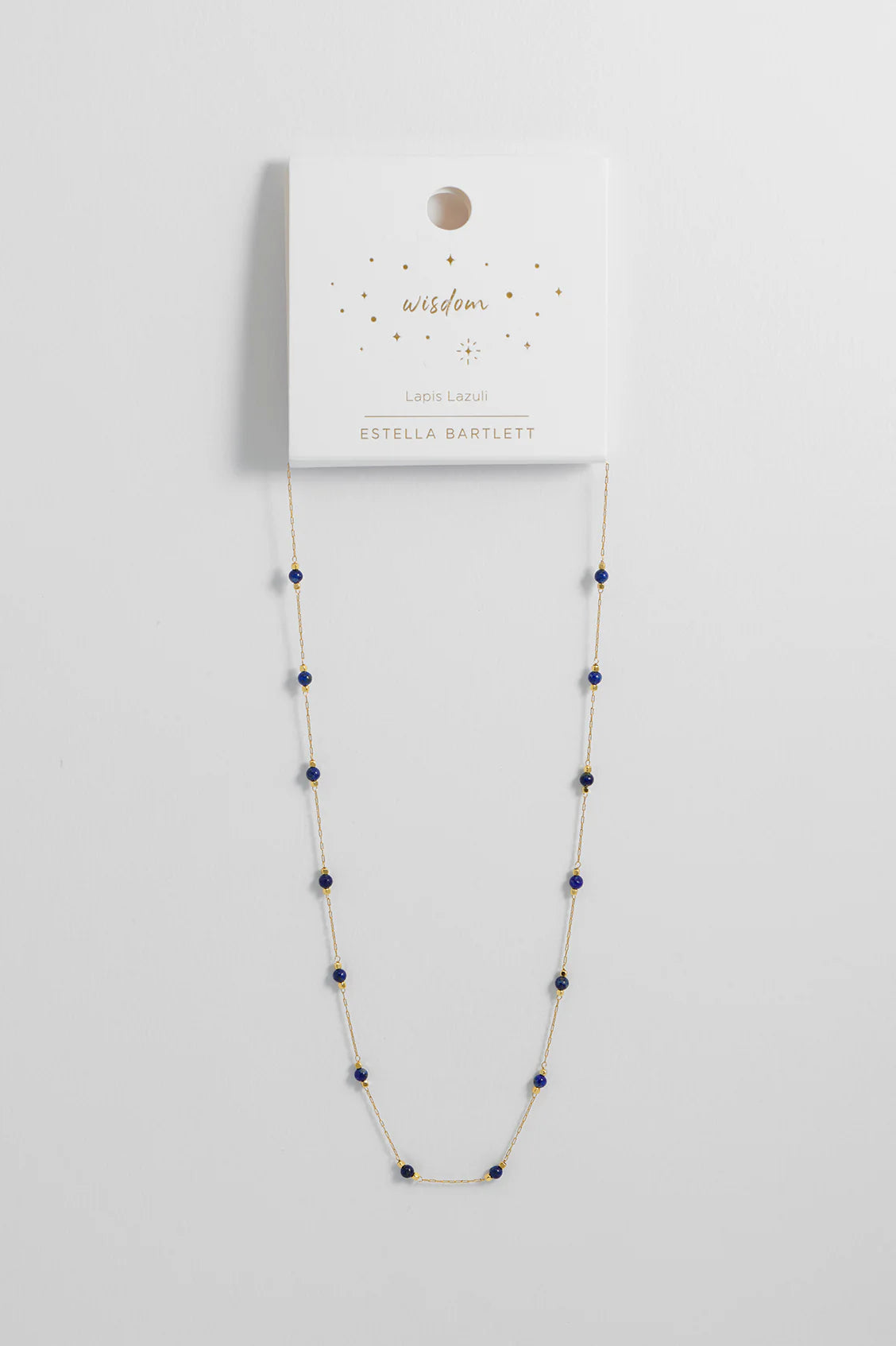 Estella Bartlett Lapis Lazuli Paperlink Necklace