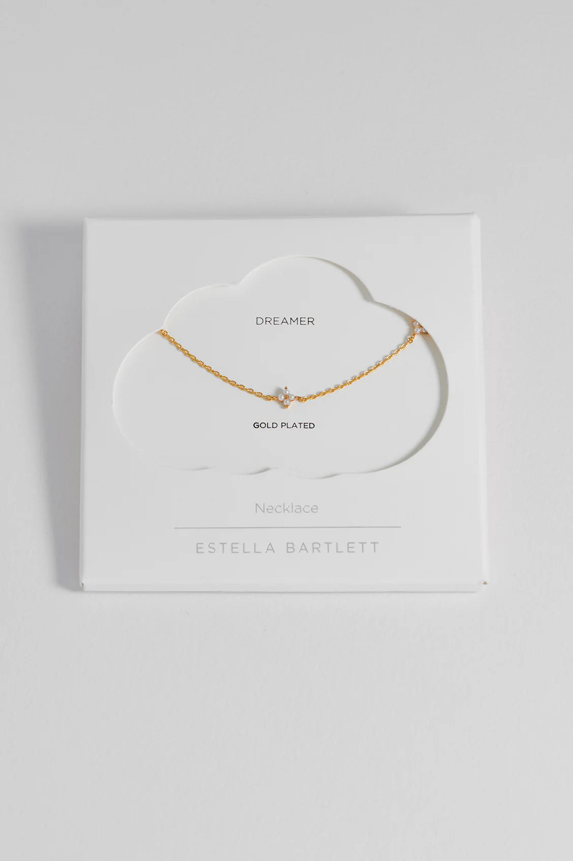 Estella Bartlett Pearl Multi Flower Necklace