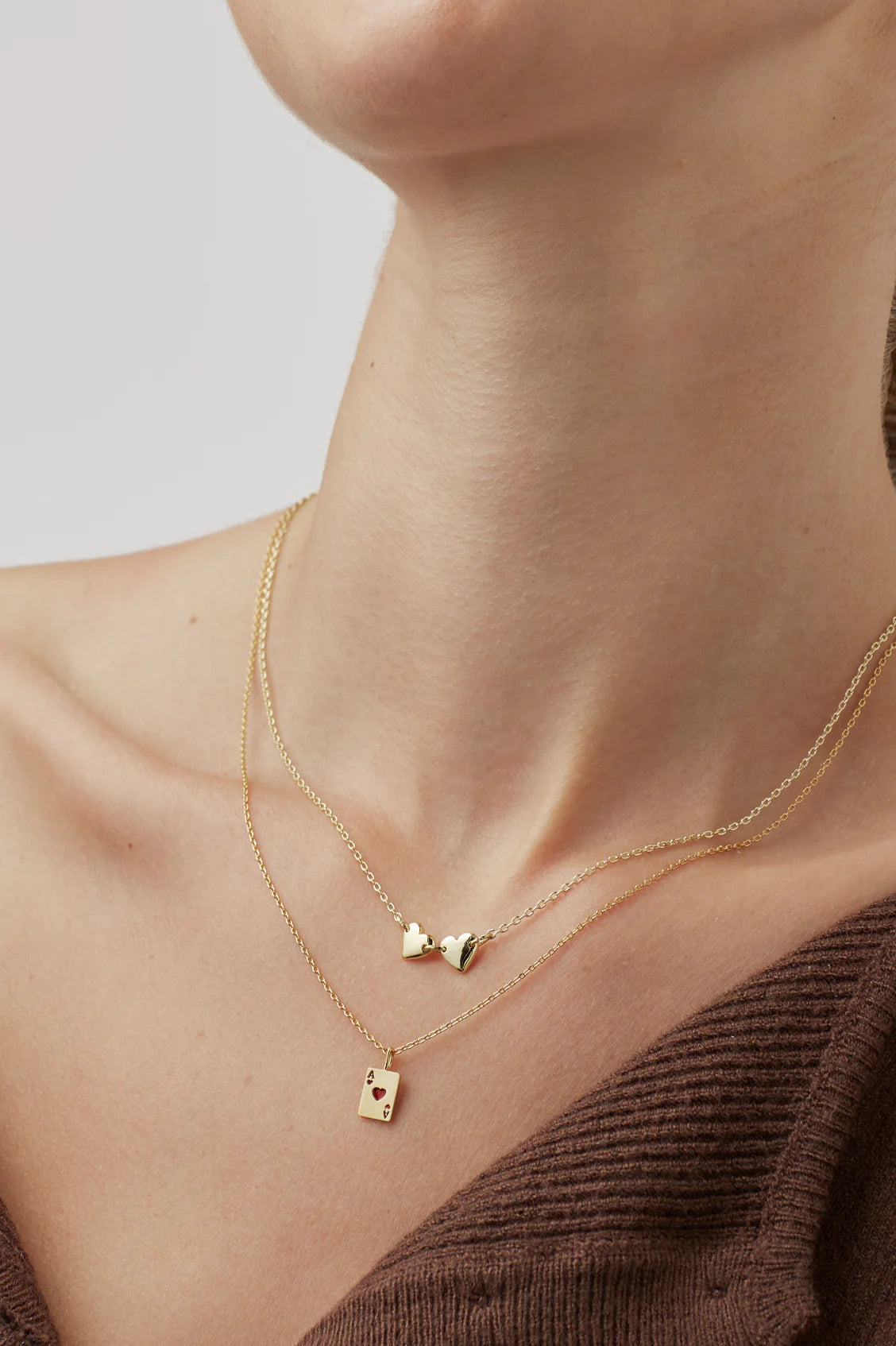 Estella Bartlett Ace of Hearts Necklace