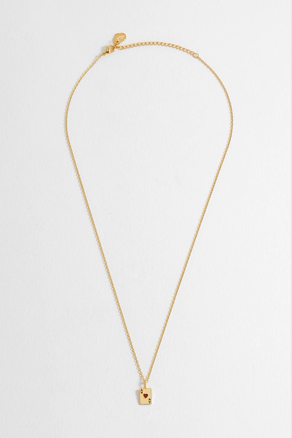 Estella Bartlett Ace of Hearts Necklace