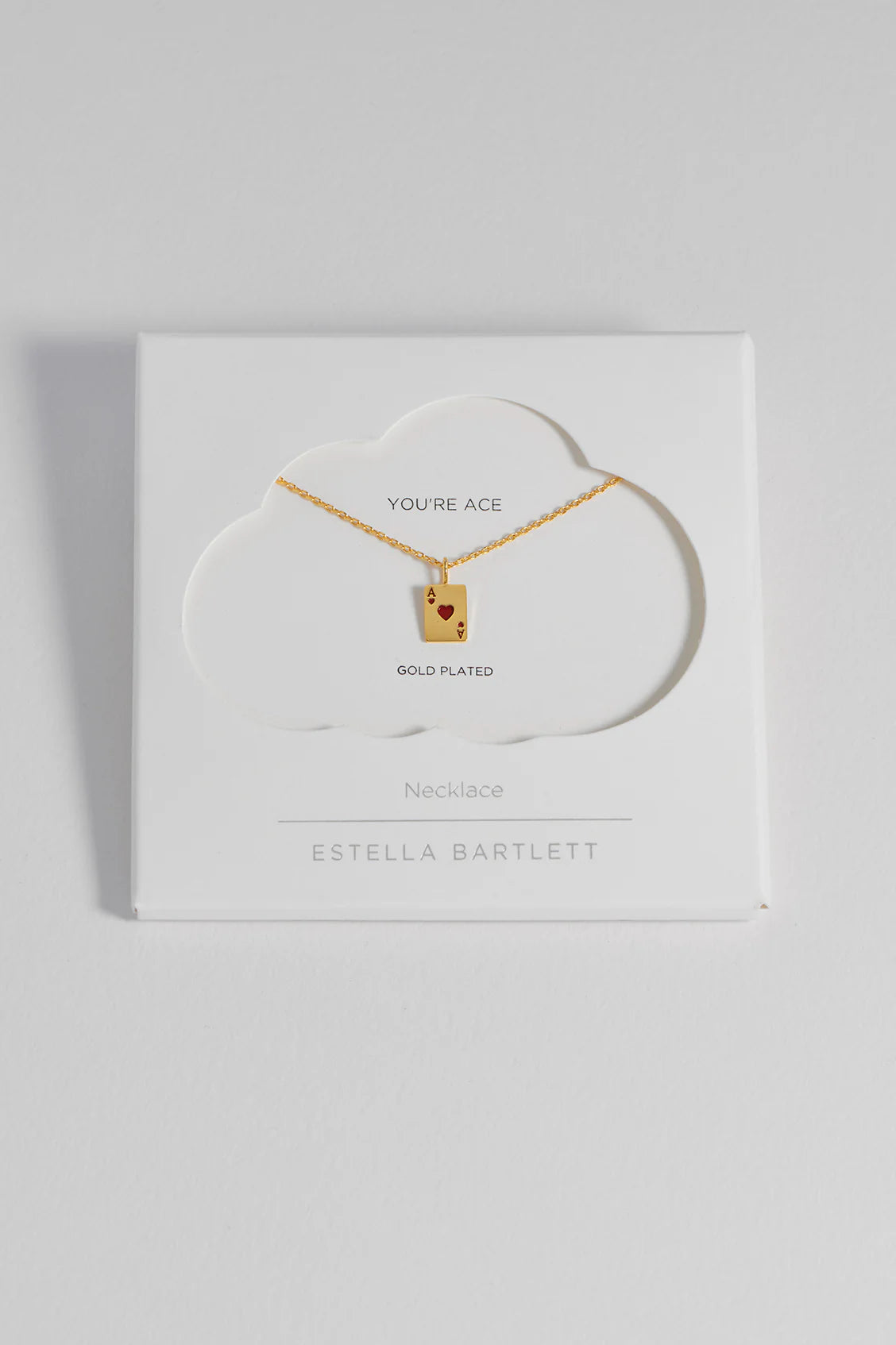 Estella Bartlett Ace of Hearts Necklace