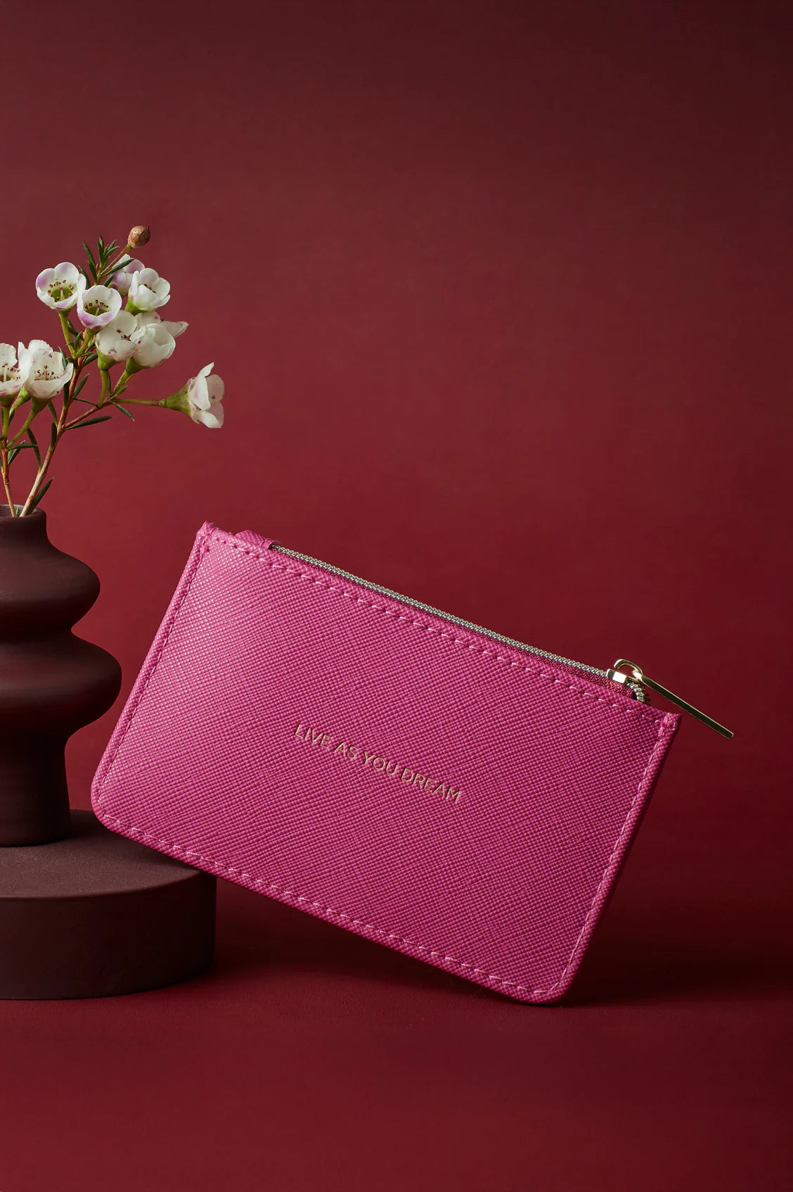 Estella Bartlett Magenta Card Purse