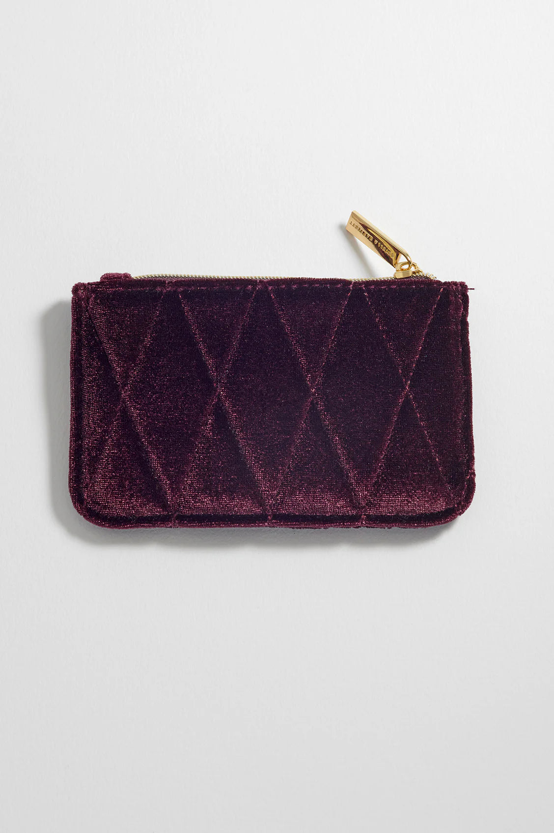 Estella Bartlett Quilted Burgundy Card Purse