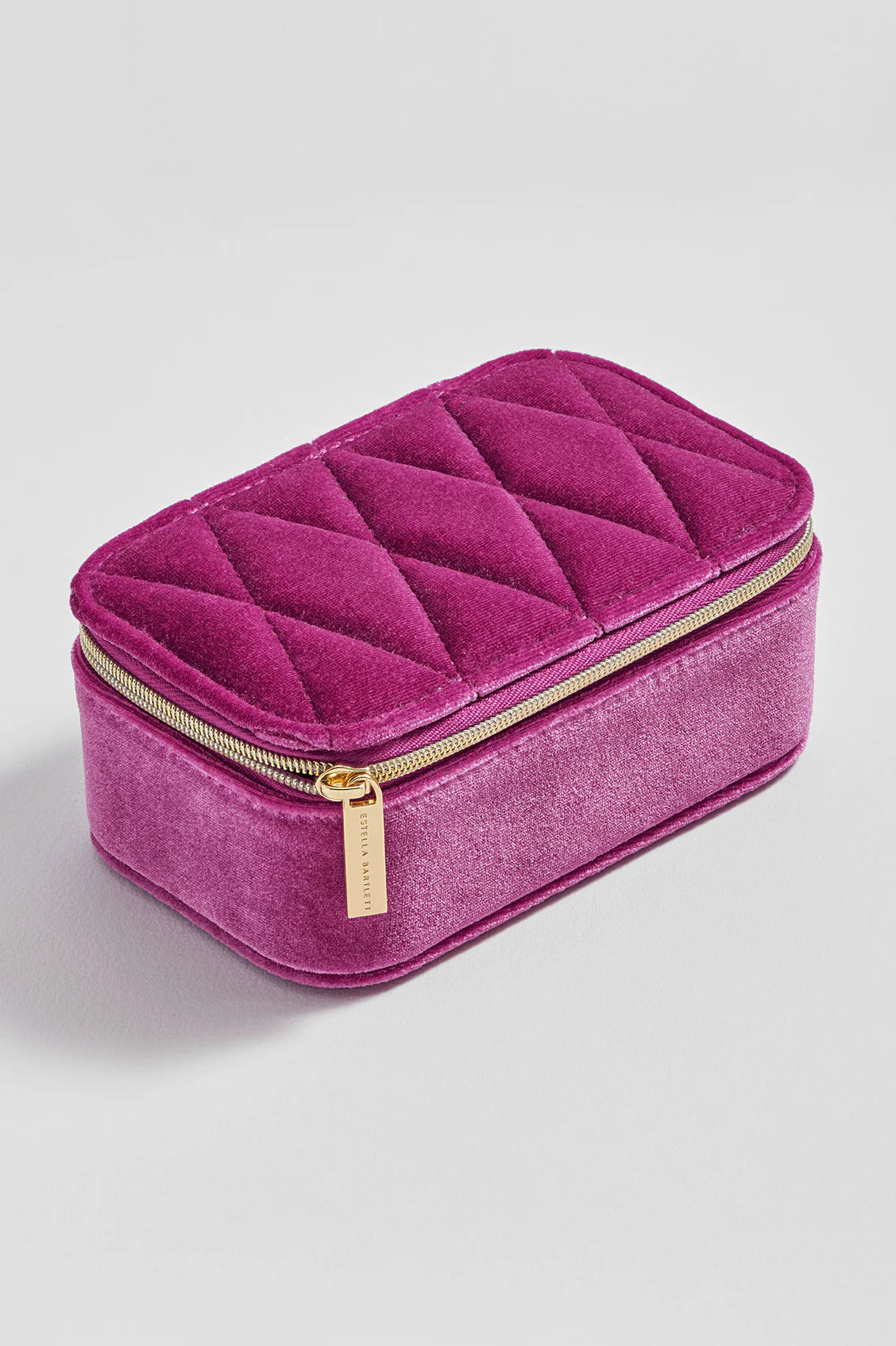 Estella Bartlett Quilted Pink Mini Jewellery Box