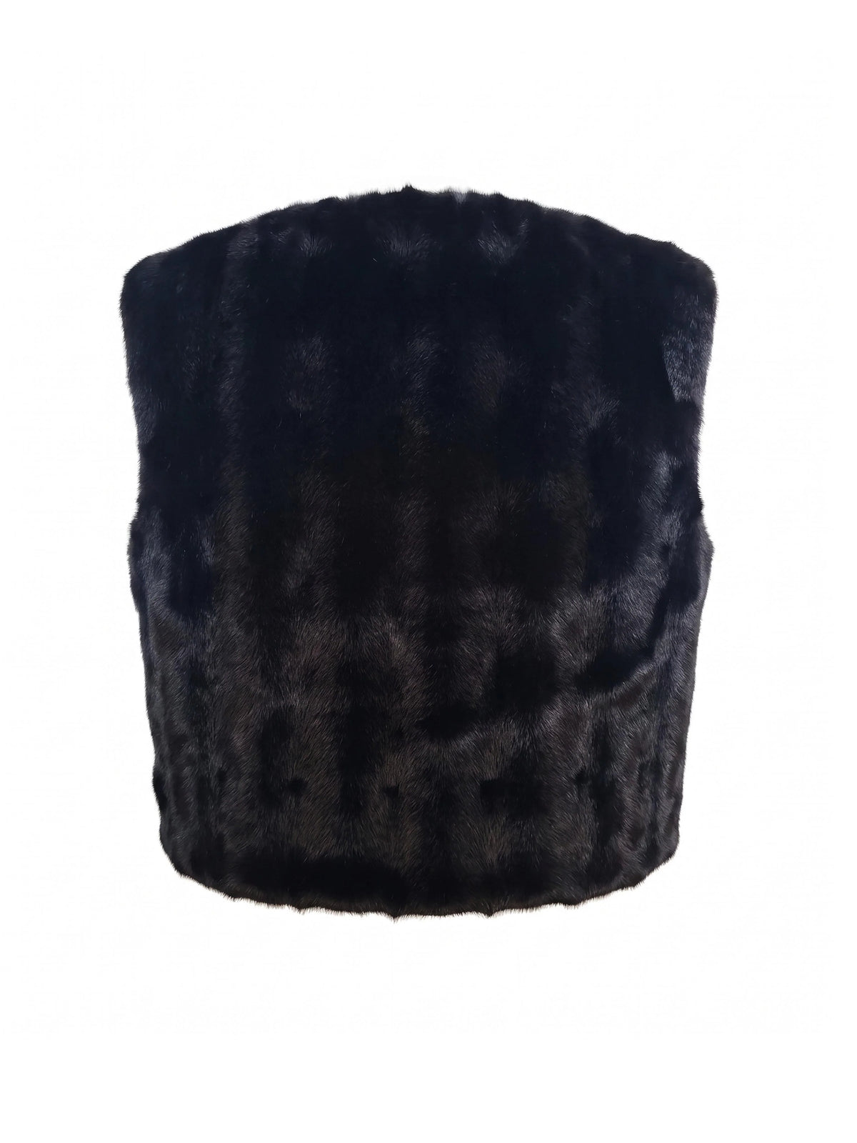 Nooki Edelweiss Faux Fur Gilet Black