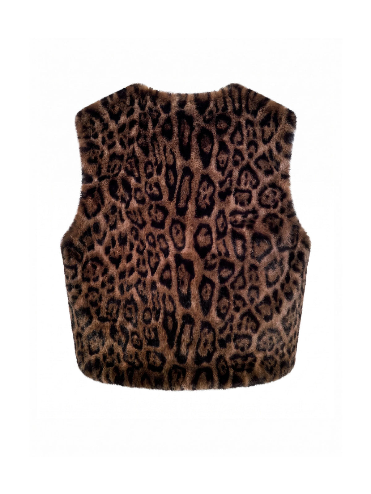 Nooki Edelweiss Chocolate Leopard Gilet