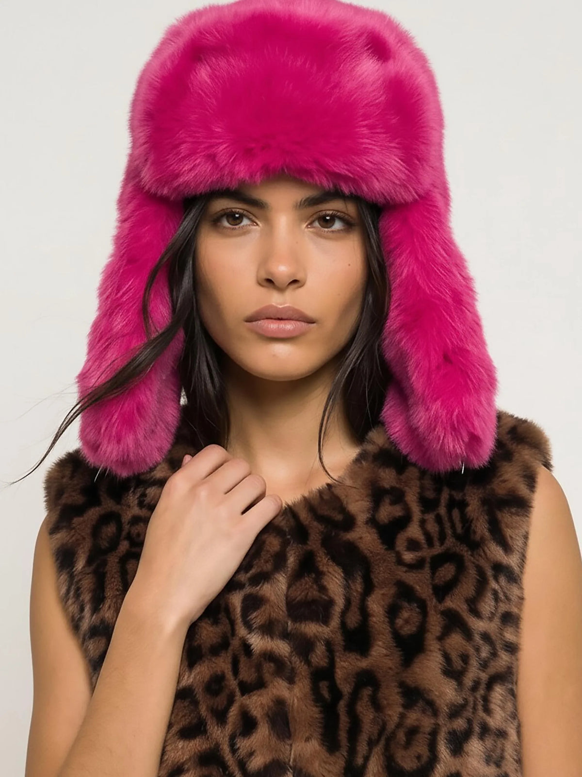 Nooki Edelweiss Chocolate Leopard Gilet