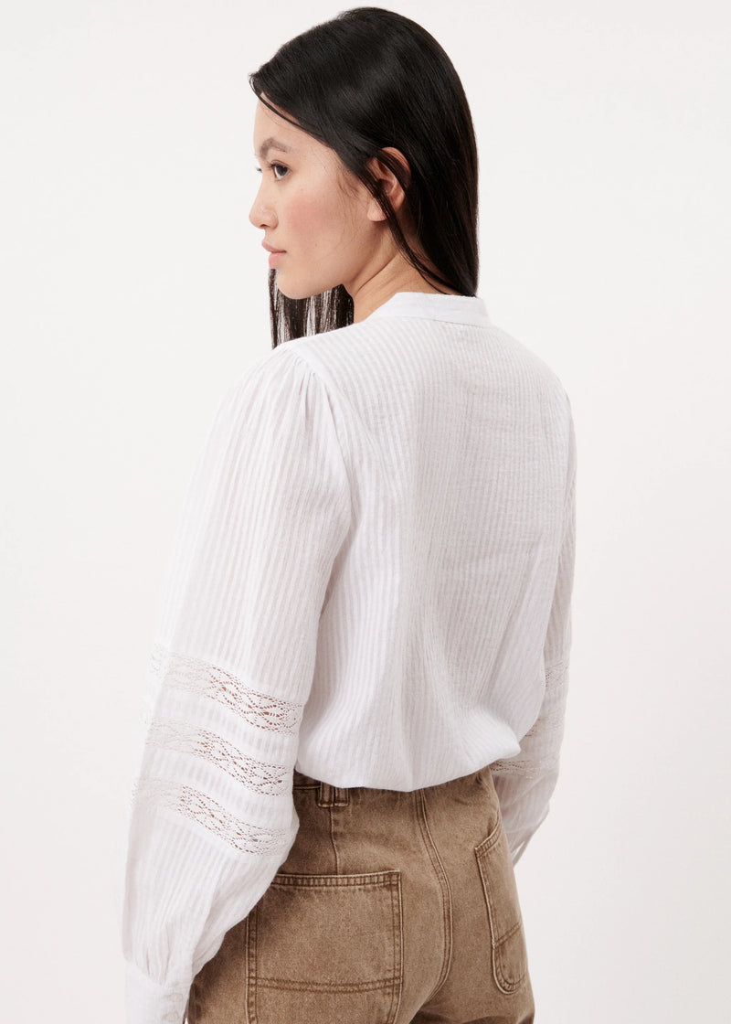 Frnch Roxy White Lace Shirt