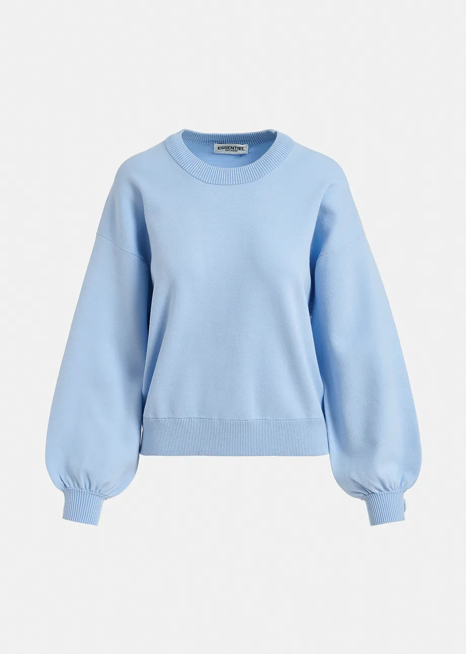 Essentiel Antwerp Fiore Light Blue Sweatshirt