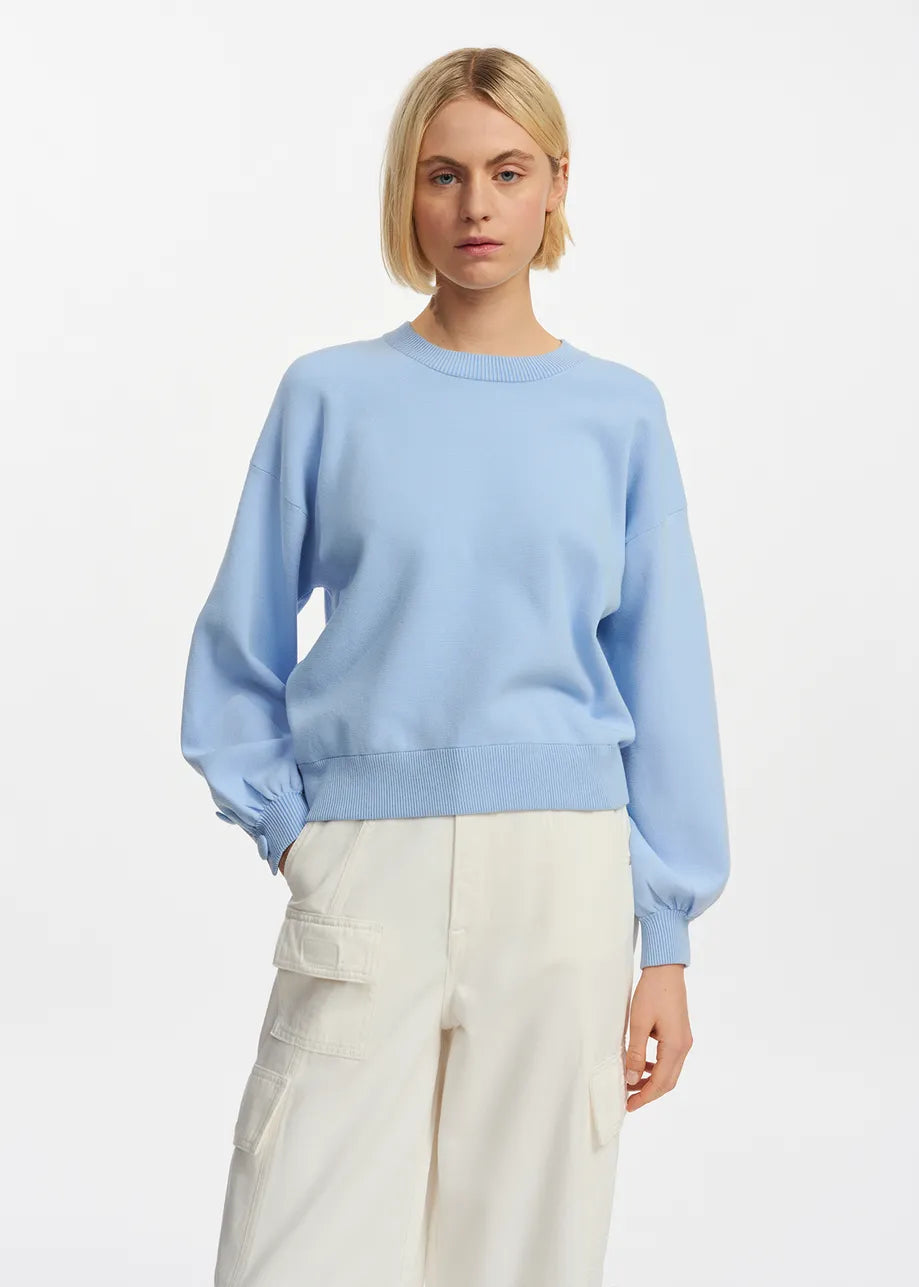 Essentiel Antwerp Fiore Light Blue Sweatshirt