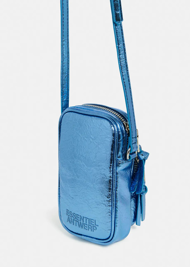 Essentiel Antwerp Flista Metallic Blue Bag