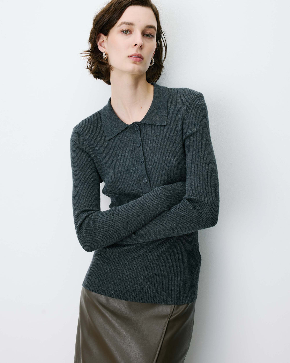 Grace & Mila Angelo Anthracite Sweater