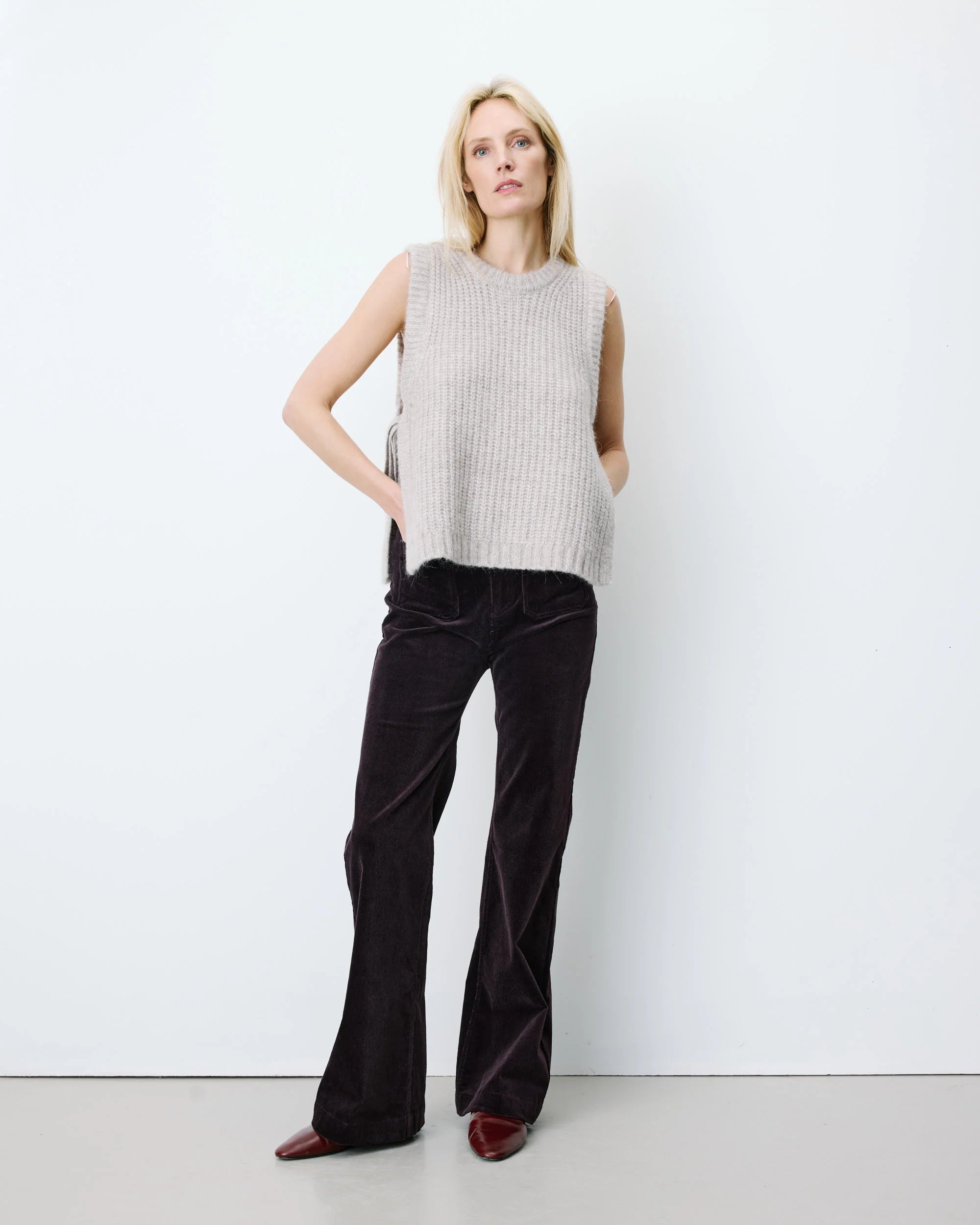 Grace & Mila Argan Grege Vest