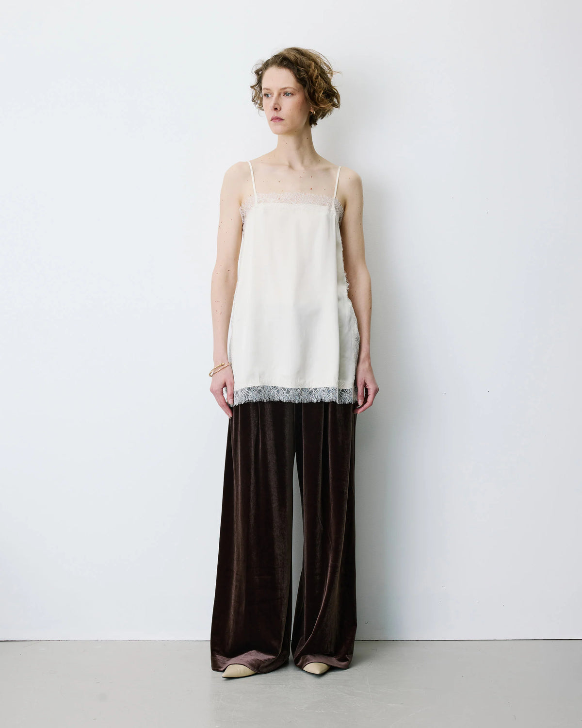 Grace & Mila Blossom Ecru Top