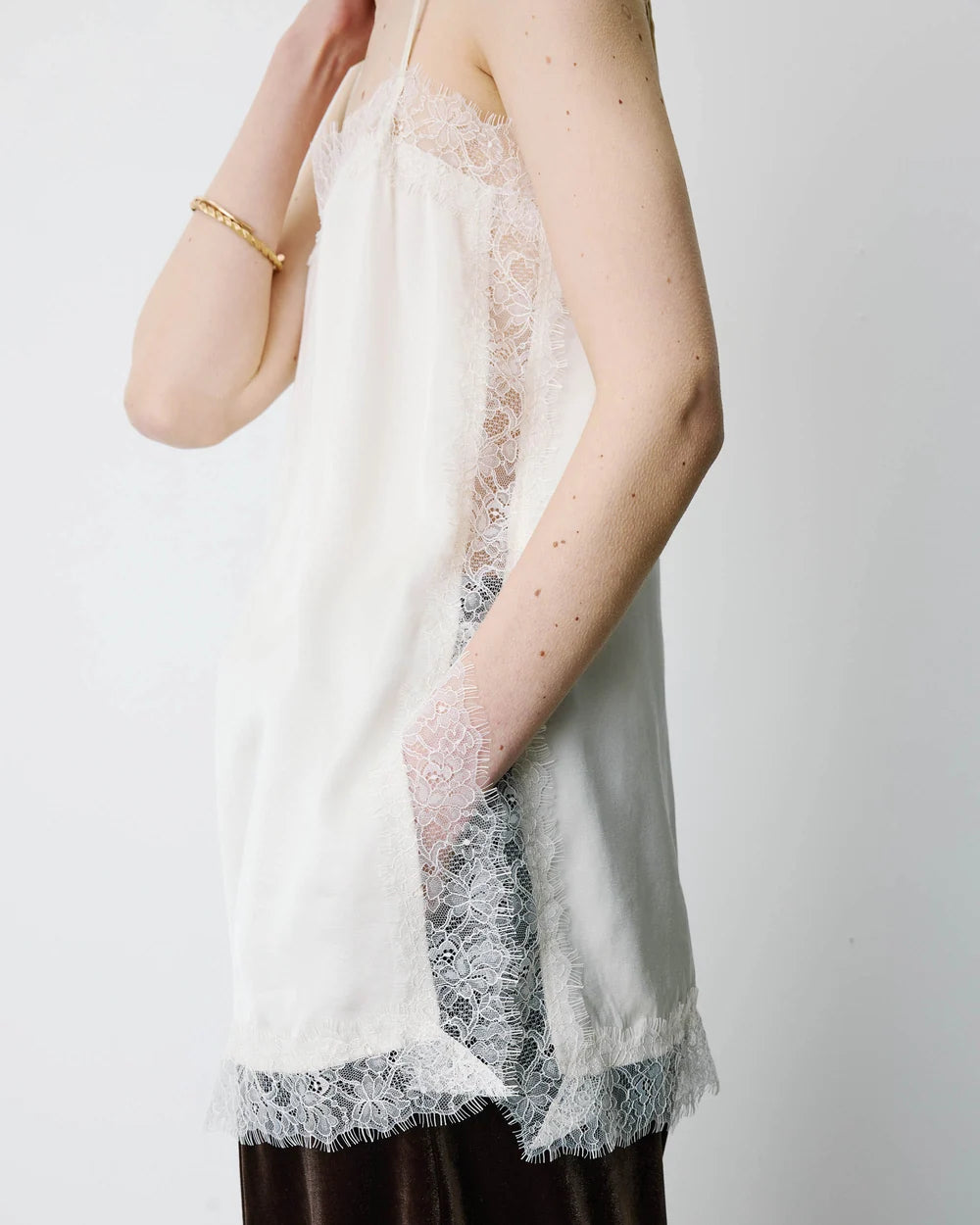 Grace & Mila Blossom Ecru Top