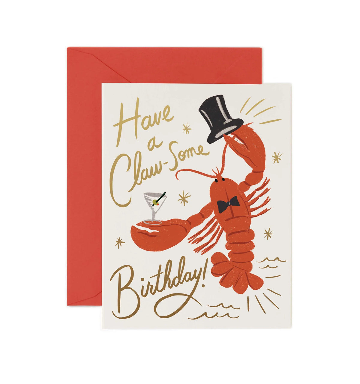 Rifle Paper Co Have A Claw-Some Birthday Card