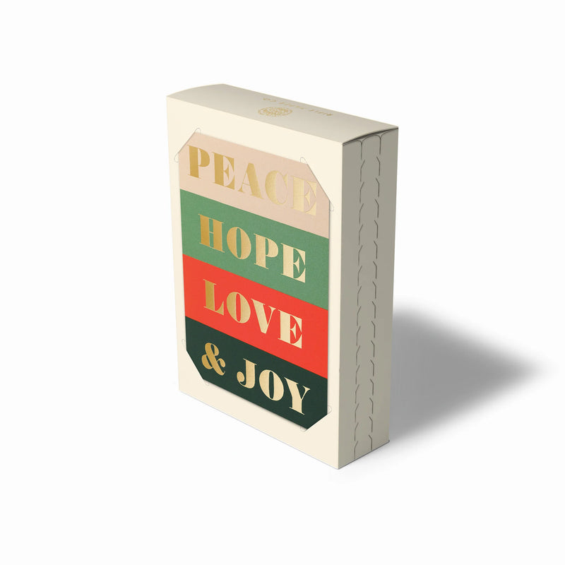Rifle Paper Co Peace & Joy Christmas Card Box