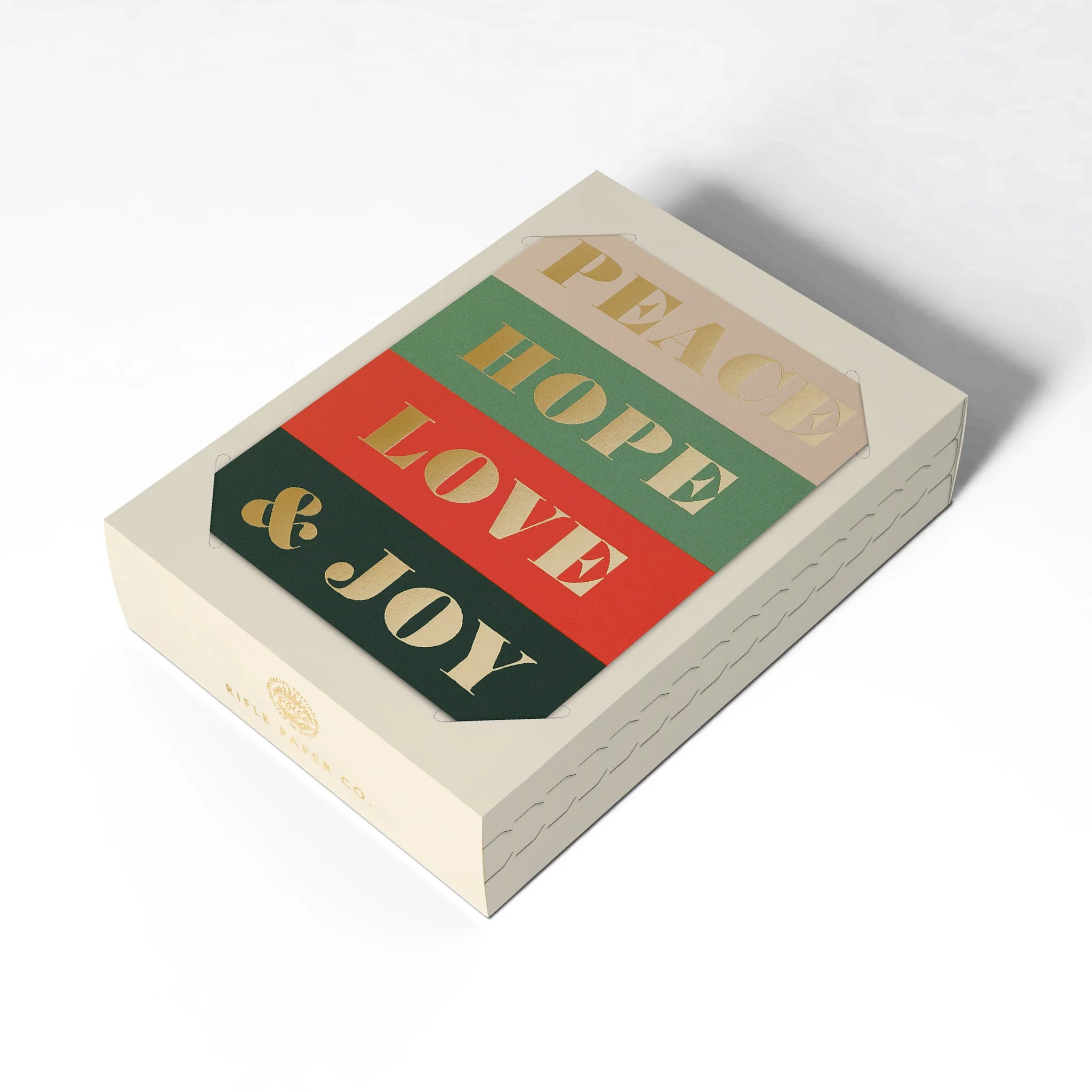 Rifle Paper Co Peace & Joy Christmas Card Box