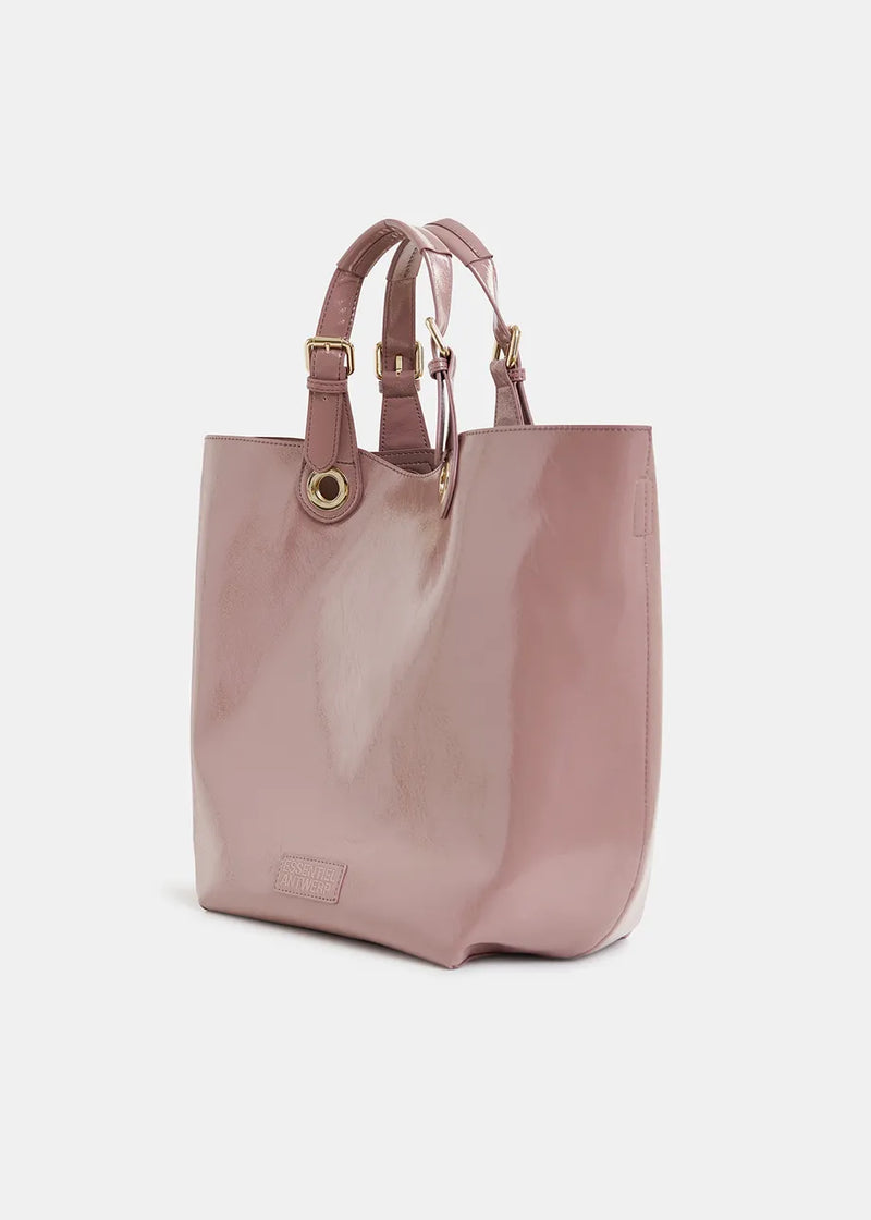 Essentiel Antwerp Ginnie Pink Varnish Shopper 