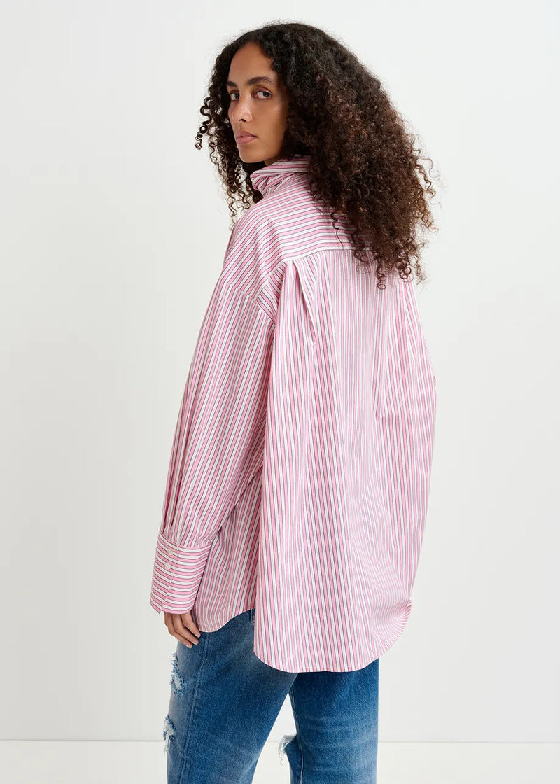 Essentiel Antwerp Greta Pink Bow Shirt