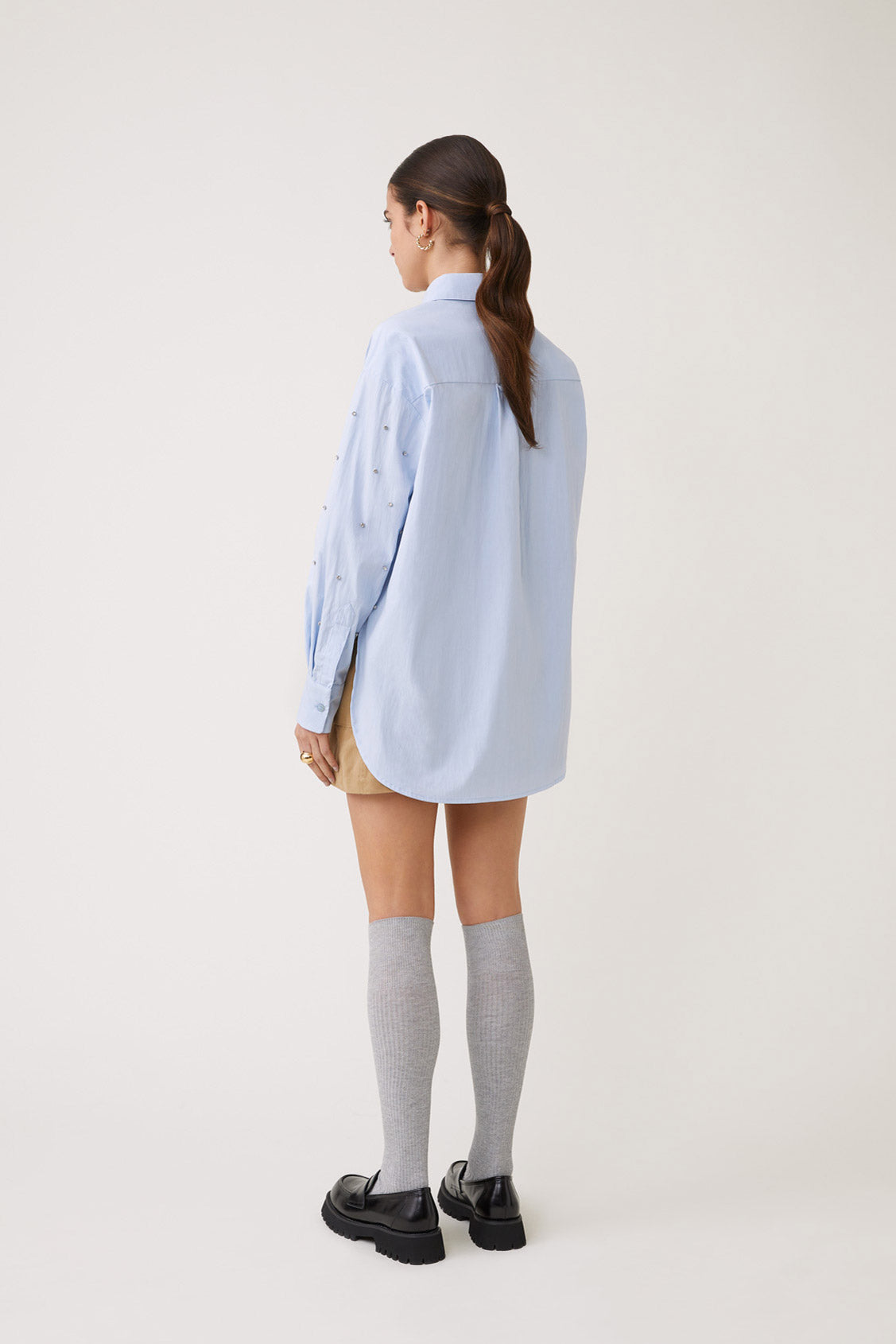 Suncoo Luz Oversized Button-Down Shirt