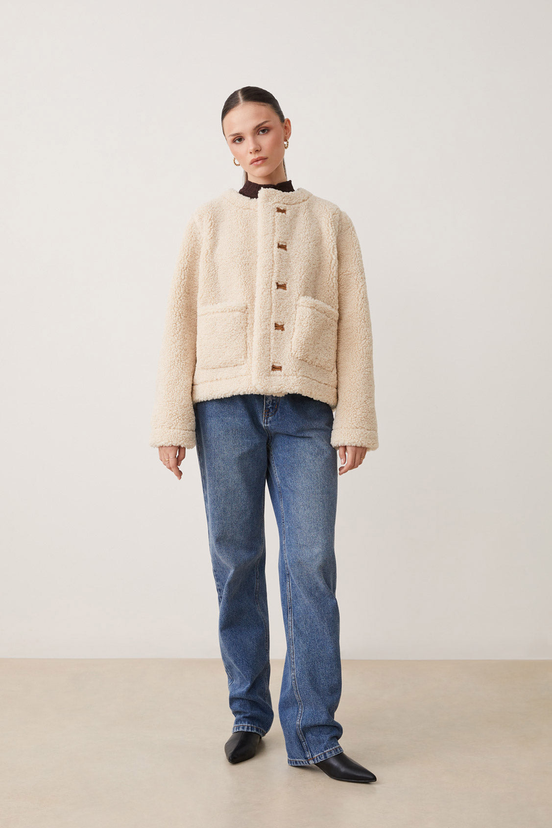 Suncoo Eduna Fur-Lined Jacket