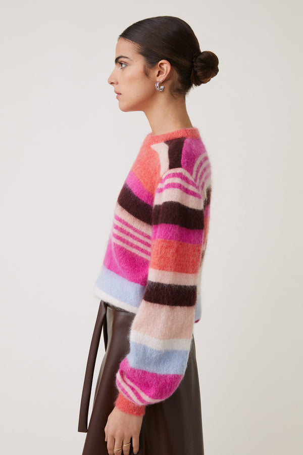 Suncoo Prioris Multi Stripe Sweater