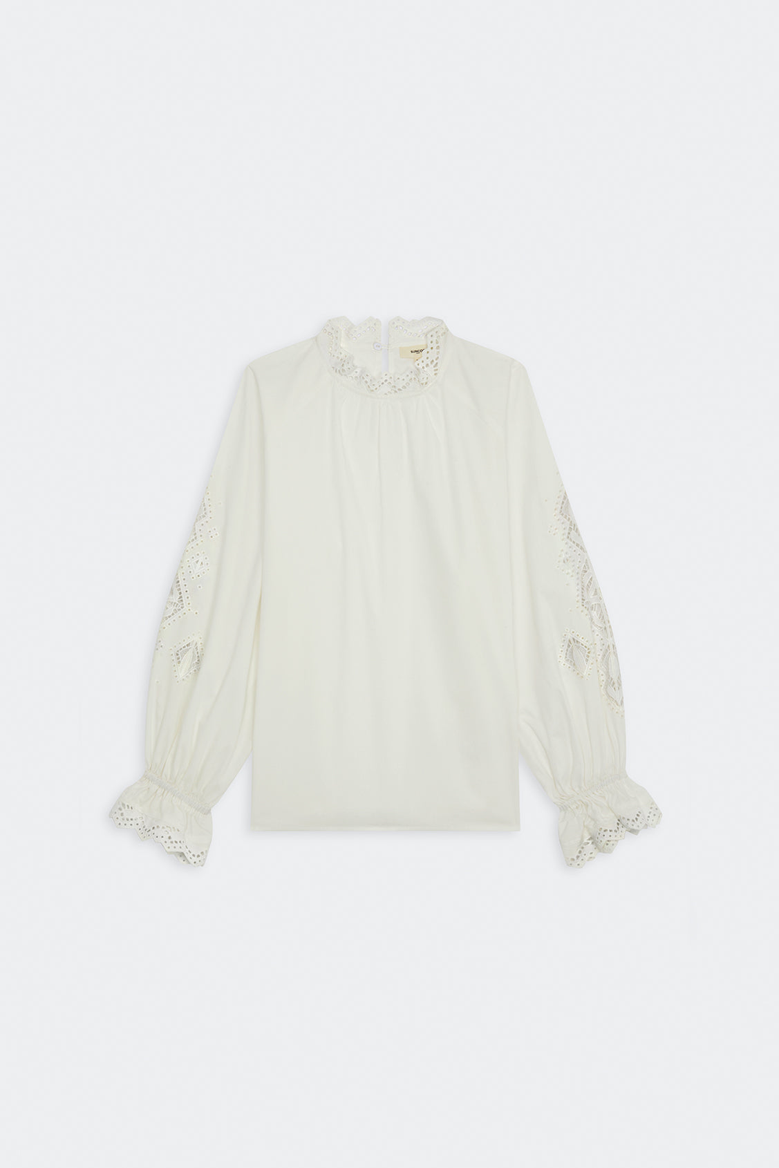 Suncoo Lola Blanc Casse White Blouse 