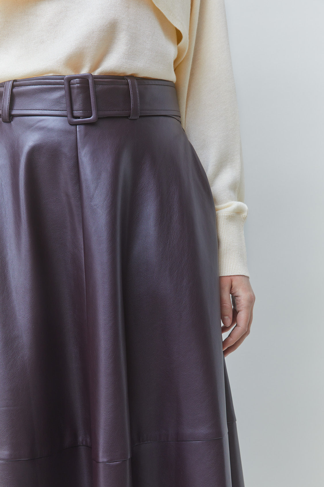 Suncoo Fleur Prune Skirt