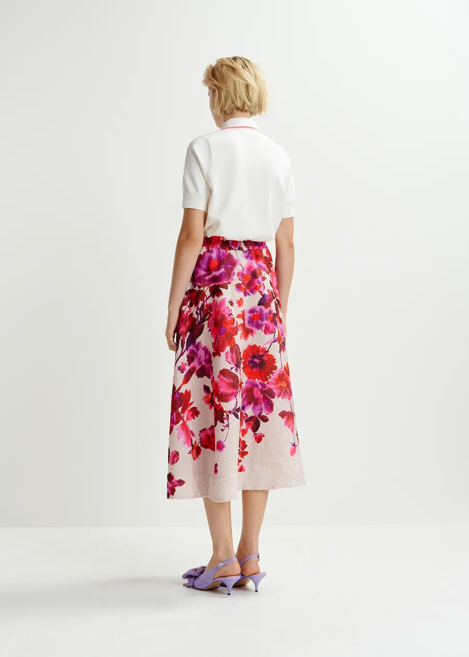 Essential Antwerp Harbour A-Line Skirt