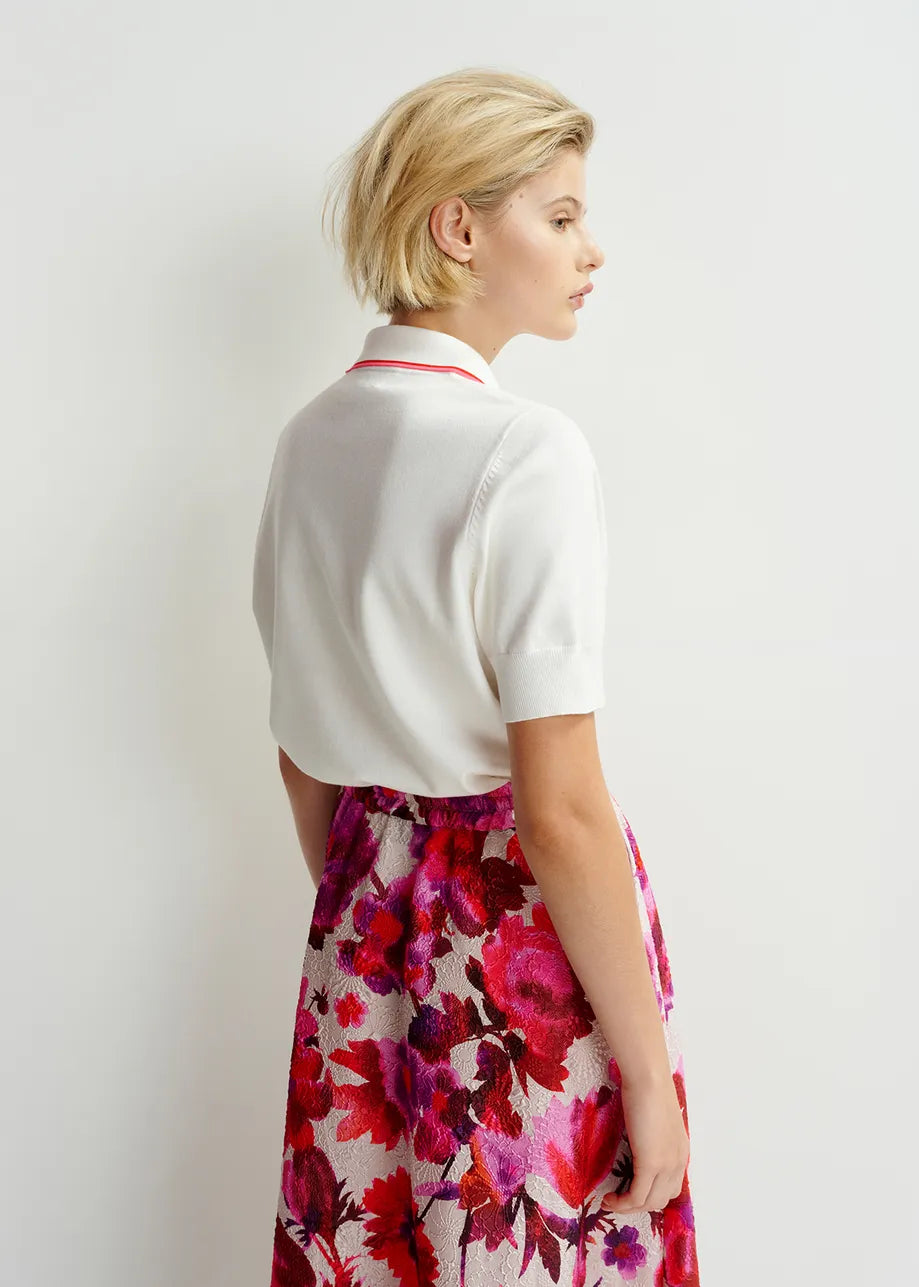 Essential Antwerp Harbour A-Line Skirt