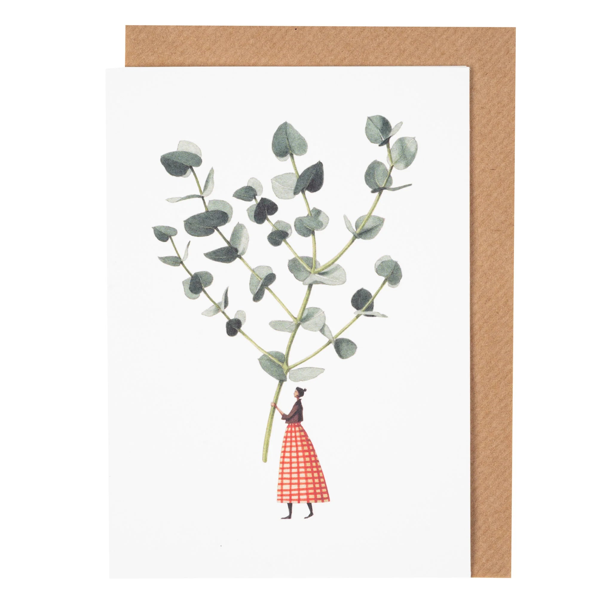 Laura Stoddart Eucalyptus Greetings Card