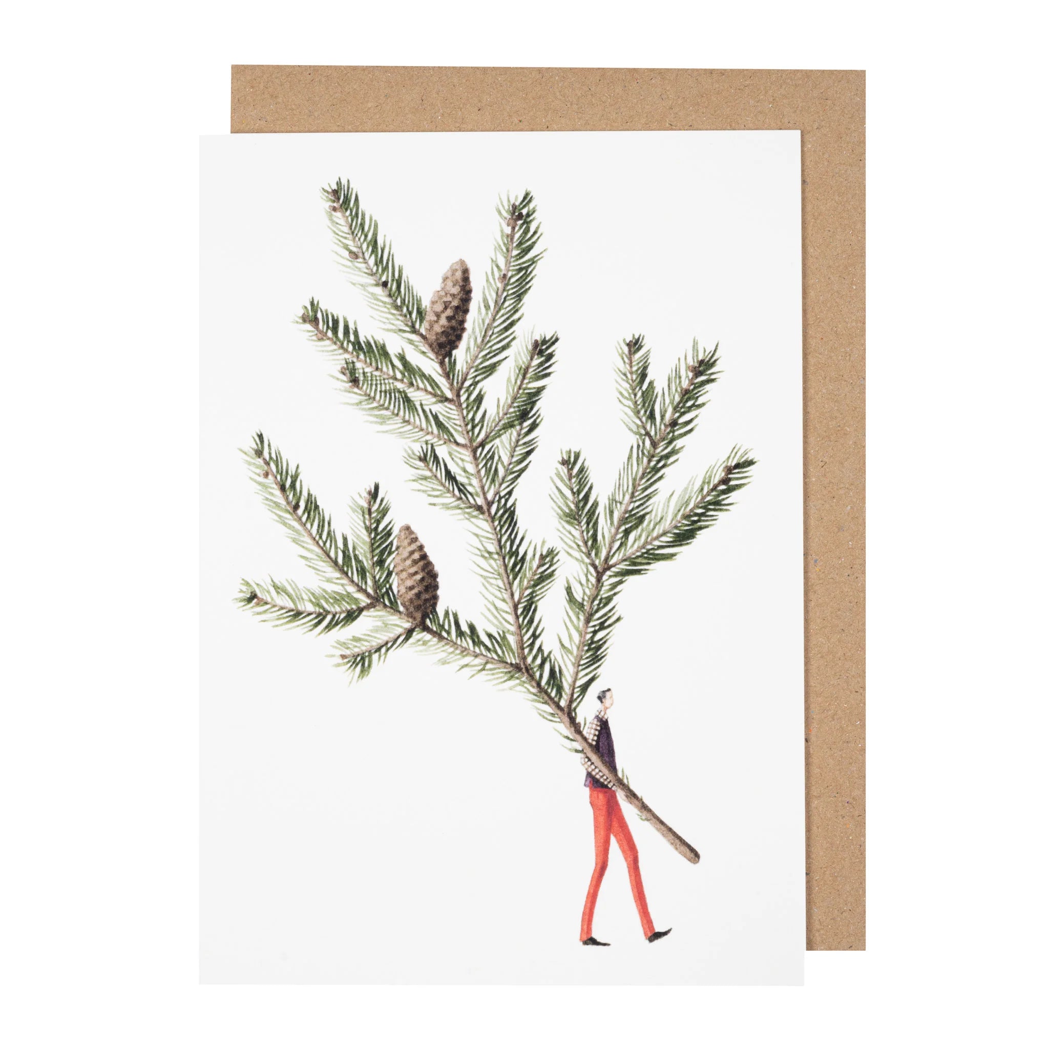 Laura Stoddart Spruce Greetings Card