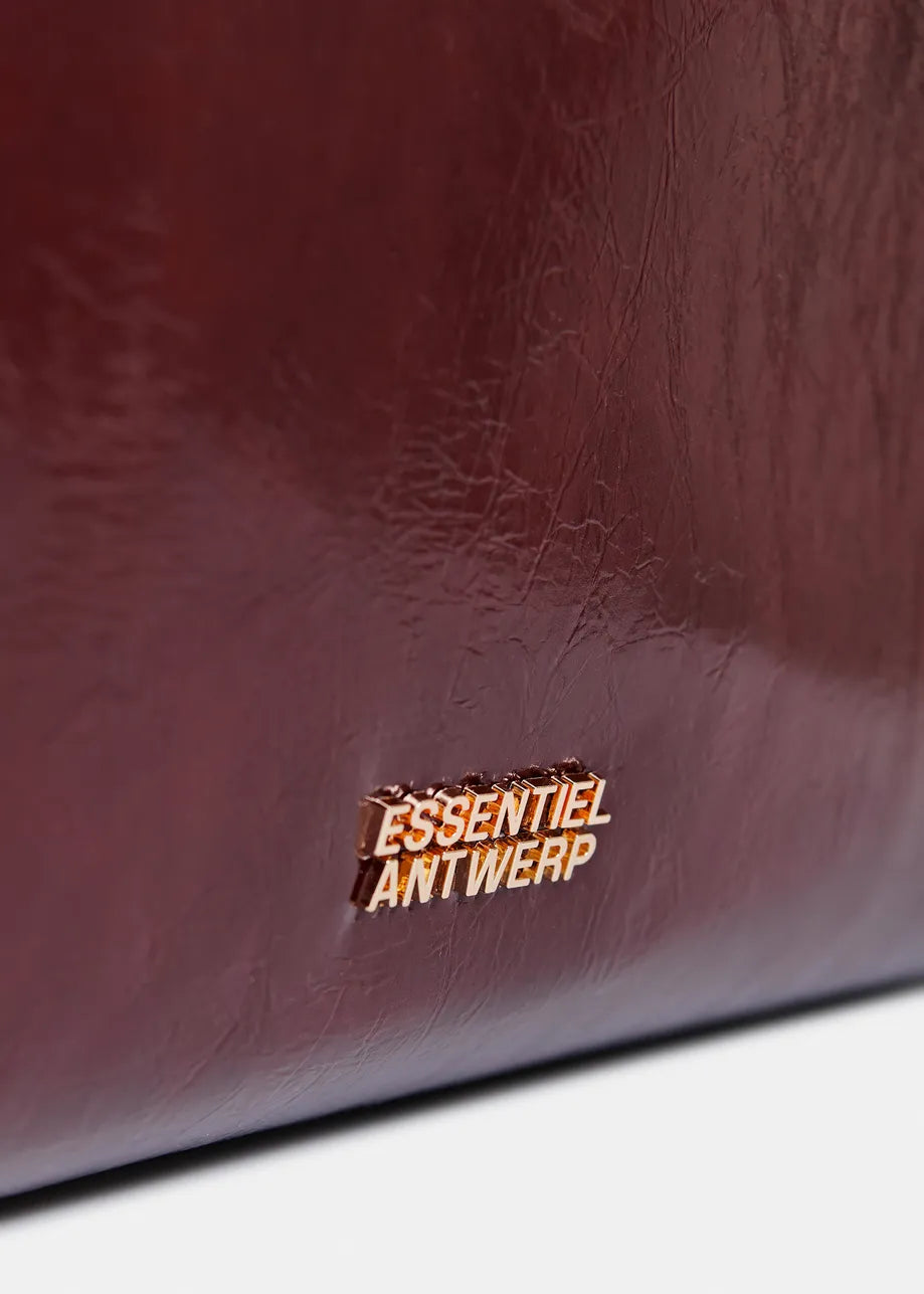 Essentiel Antwerp IHurley Burgundy Shopper Bag