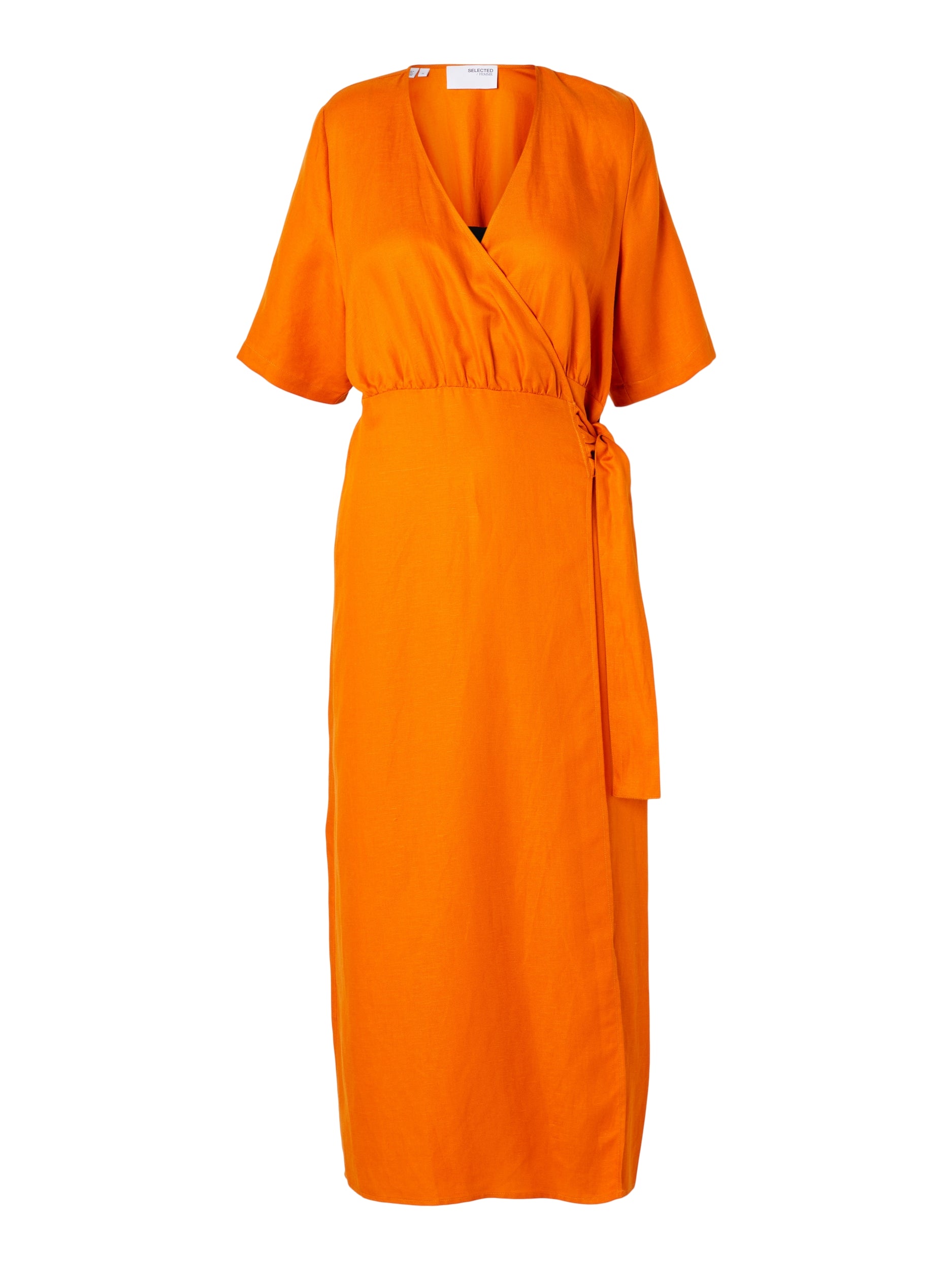 Selected Femme Allesandra Maple Wrap Dress