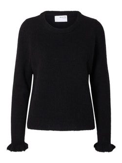 Selected Femme Lulu Black Sweater