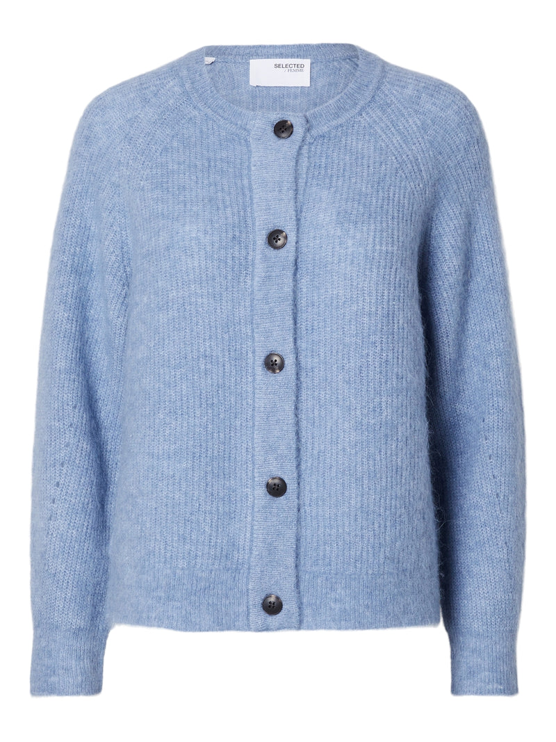 Selected Femme Lulu Sky Blue Cardigan