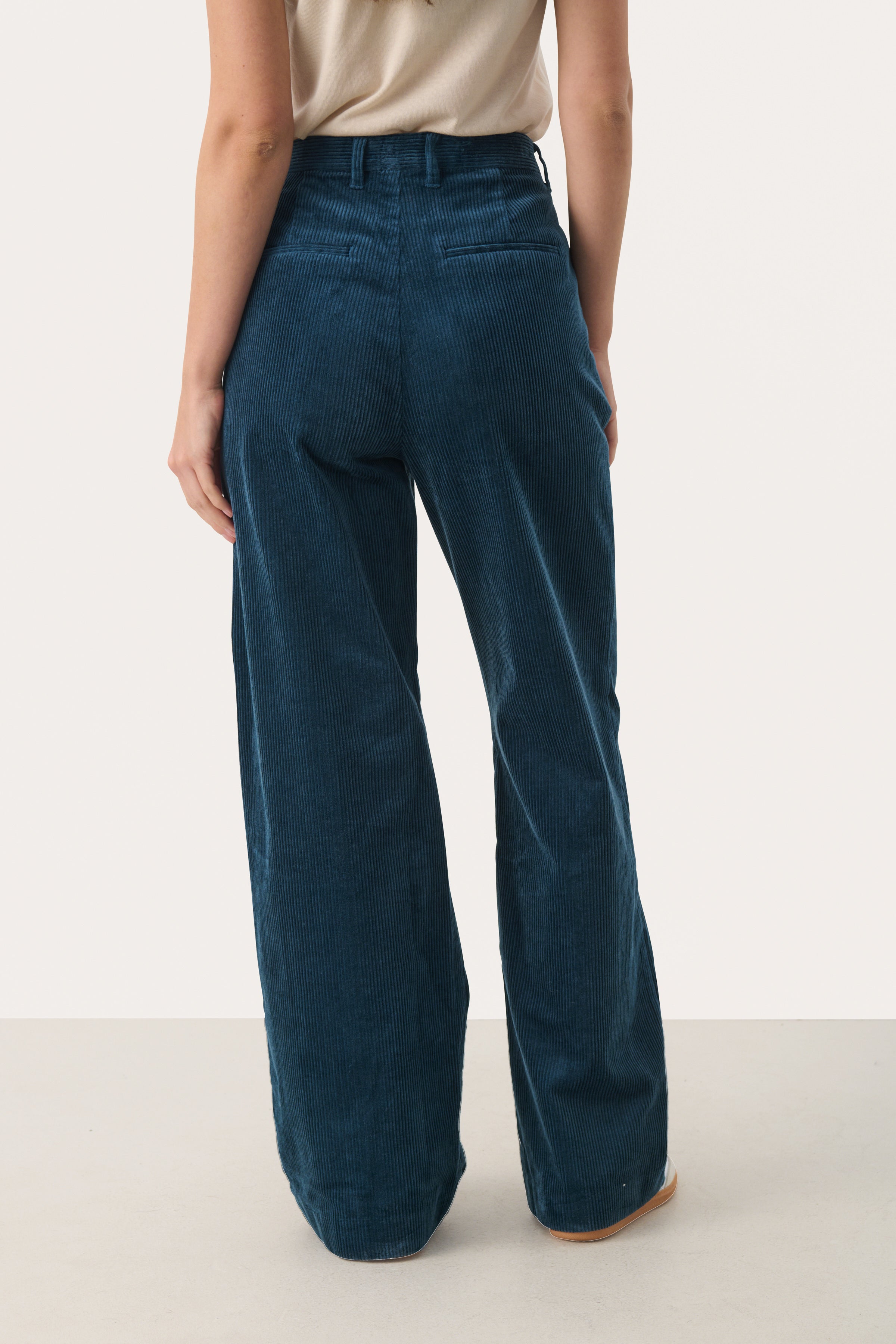 Part Two Clarisse Corduroy Trousers in Blue