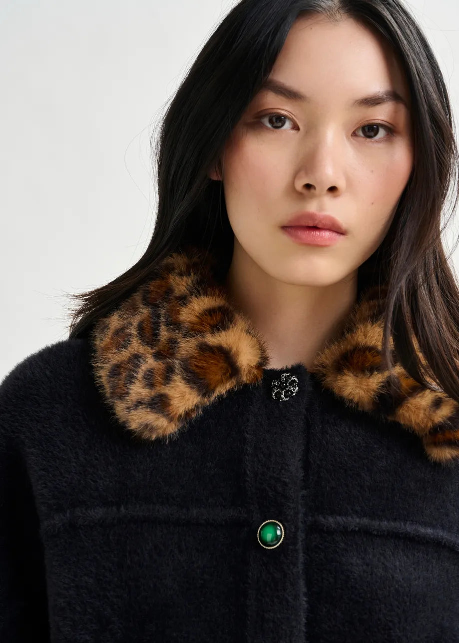 Essentiel Antwerp Black Intention Jacket