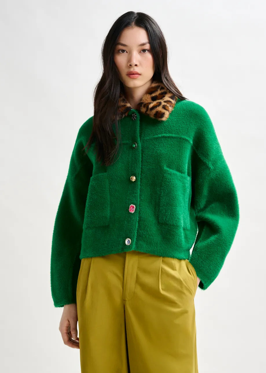 Essentiel Antwerp Green Intention Jacket